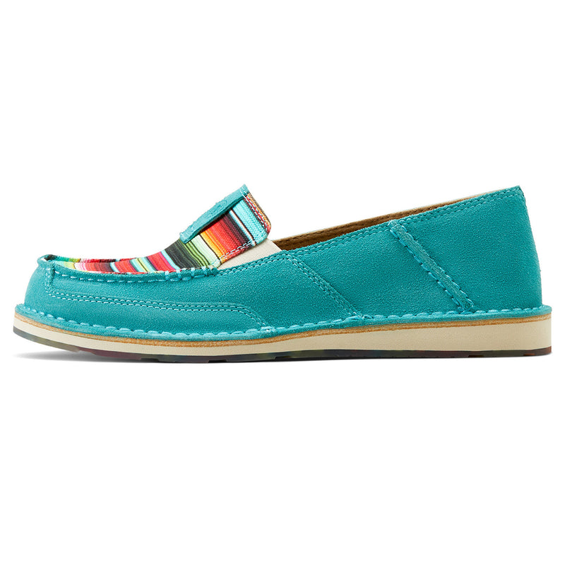 Ariat Womens Cruiser Teal Suede Casual