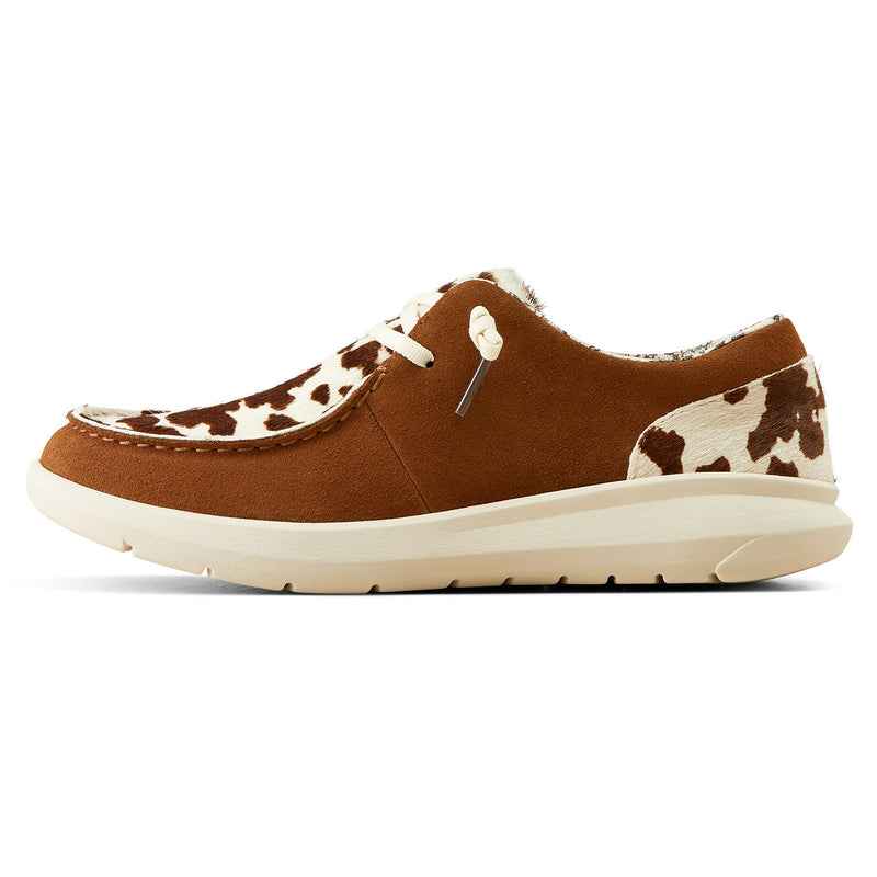 Ariat Womens Hilo Ginger Suede Cow Hair Casual