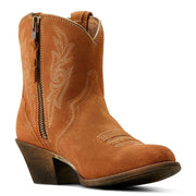 Ariat Womens Harlan Walnut Suede 7 In Top Cowgirl Boot
