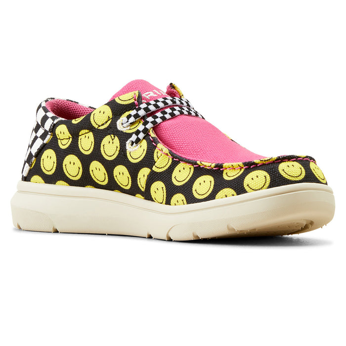 Ariat Kids Hilo Hot Pink All Smiles Casual Shoe