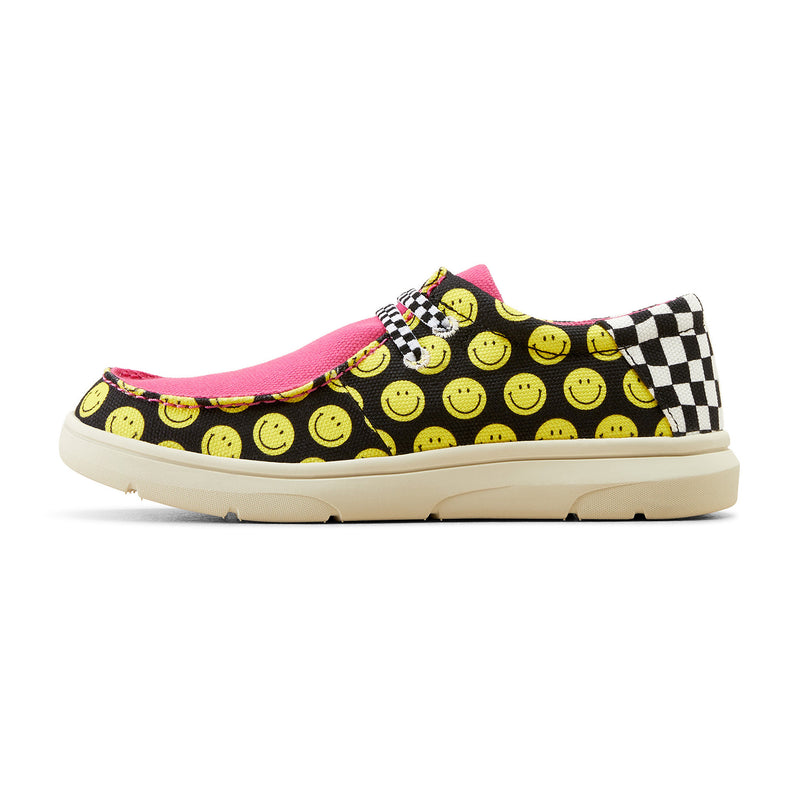 Ariat Kids Hilo Hot Pink All Smiles Casual Shoe