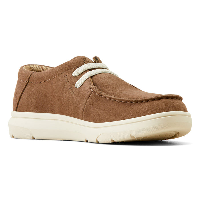 Ariat Kids Hilo Brown Bomber Suede Casual Shoe