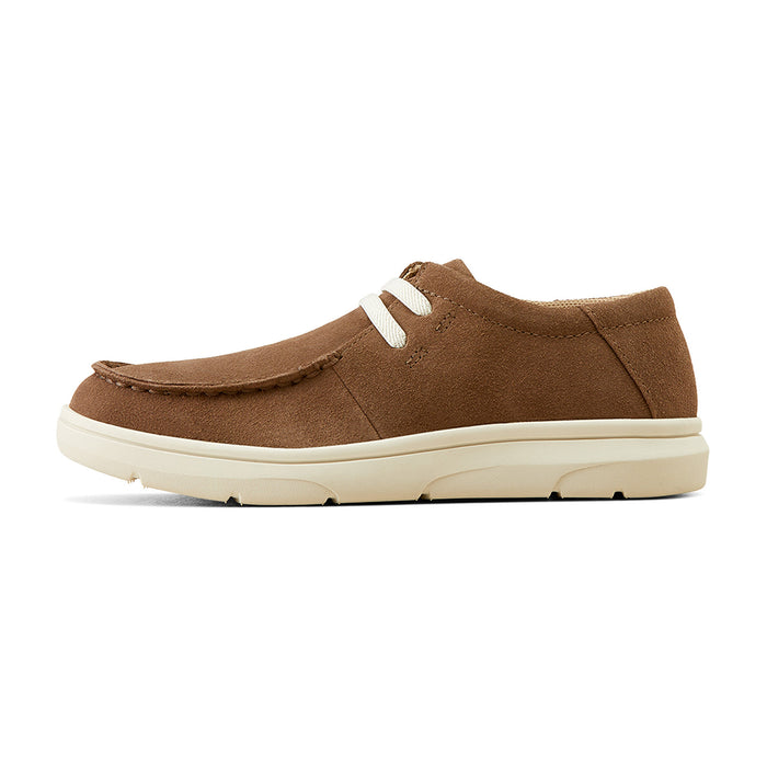 Ariat Kids Hilo Brown Bomber Suede Casual Shoe