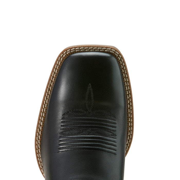 Ariat Men`s Dakota Venttek Supple Black 13In Cinnamon Top Boot