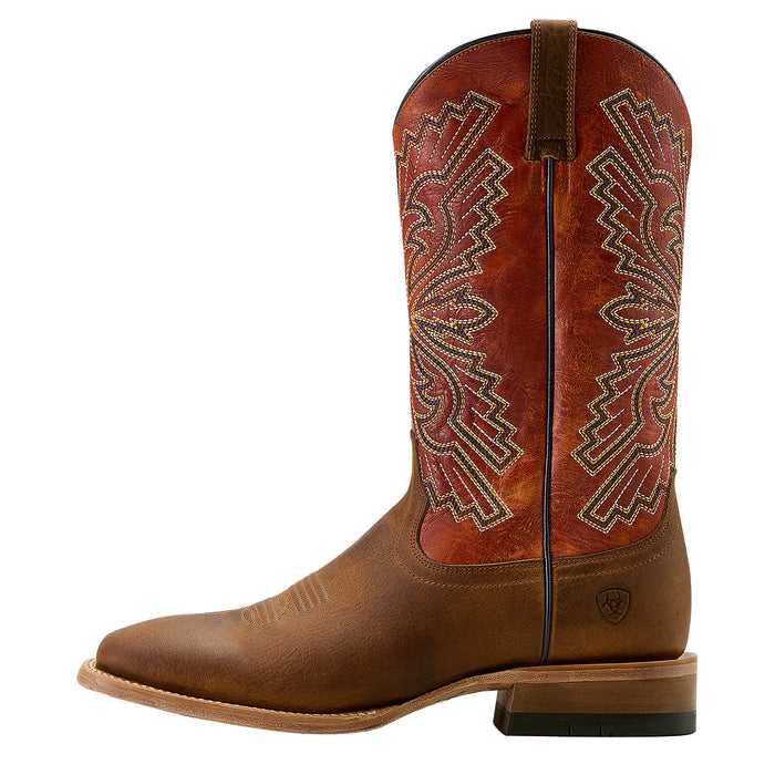 Ariat Men`s Sting Honey Tan 13In Tangerine Top Boot