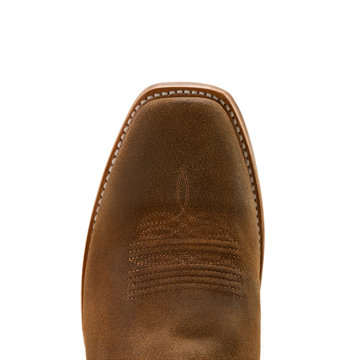 Ariat Mens Futurity Showman Foothill Brown Roughout 13In Violet Top Cowboy Boot