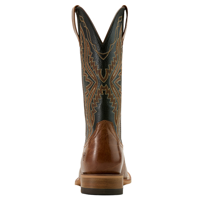 Ariat Men`s Baxter Dark Tan 13In Black Deertan Top Boot