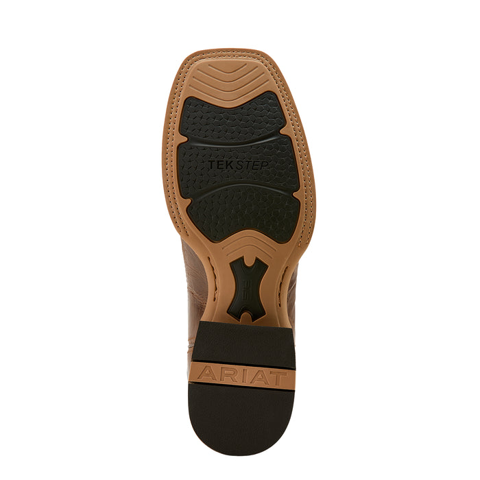 Ariat Men`s Baxter Dark Tan 13In Black Deertan Top Boot