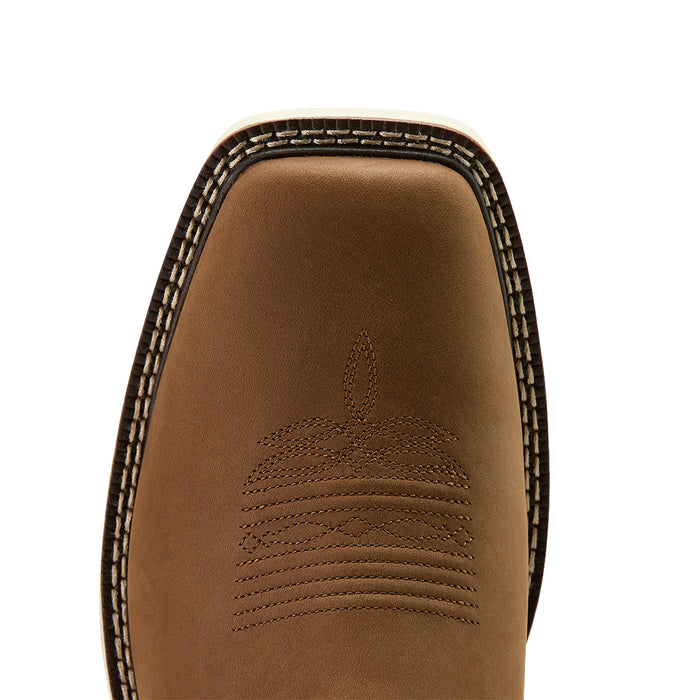 Ariat Men`s Activator Ventek Brown 11In Top Soft Toe Work Boot