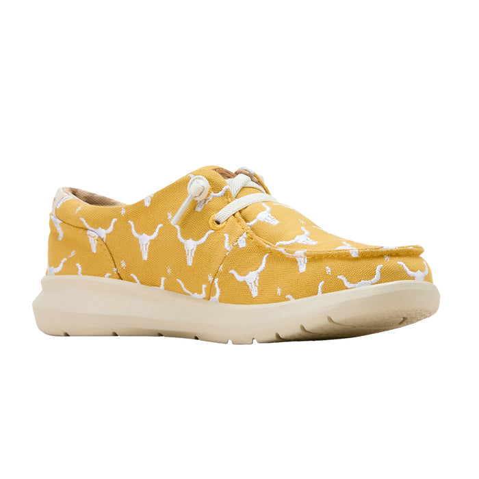 Ariat Womens Hilo Doodle Steer Head Casual Shoe