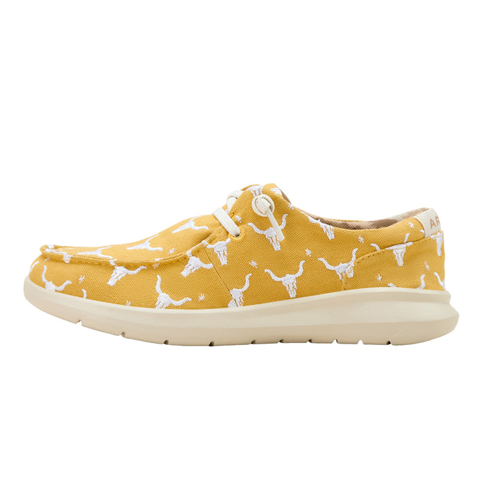 Ariat Womens Hilo Doodle Steer Head Casual Shoe