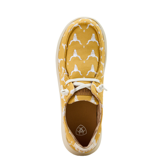Ariat Womens Hilo Doodle Steer Head Casual Shoe