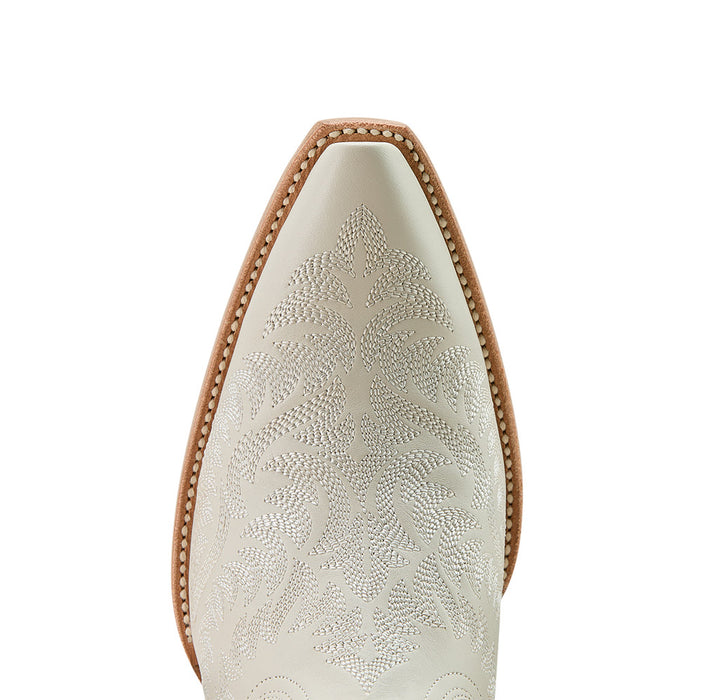 Ariat Women's Cate White Quartz X Toe Western Boot
