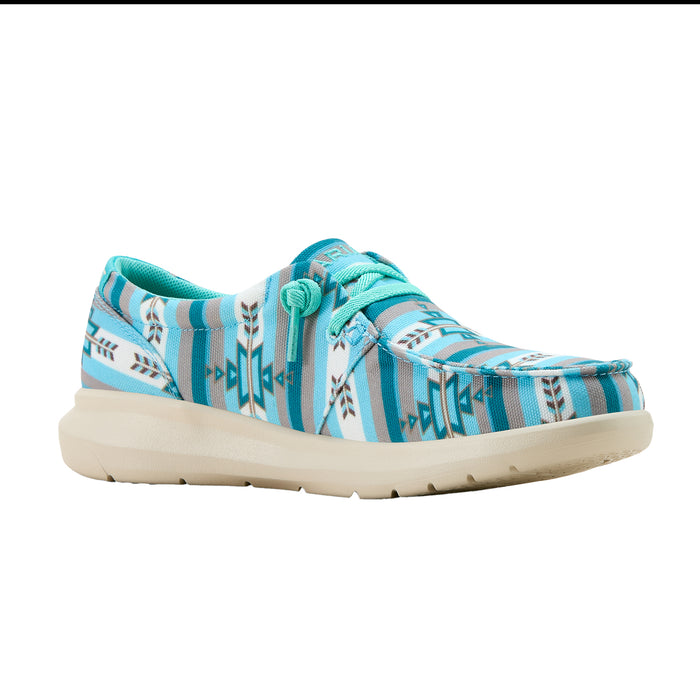Ariat Womens Hilo Multi Turquoise Casual Shoe