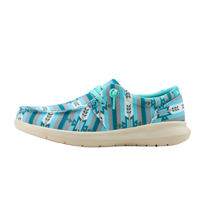 Ariat Womens Hilo Multi Turquoise Casual Shoe