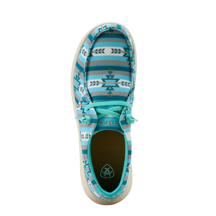 Ariat Womens Hilo Multi Turquoise Casual Shoe