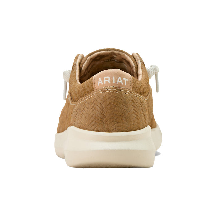 Ariat Womens Hilo Tan Woven Embossed Casual Shoe