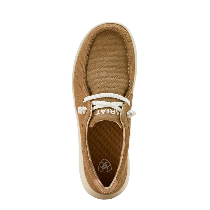 Ariat Womens Hilo Tan Woven Embossed Casual Shoe