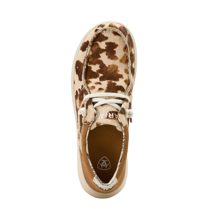 Ariat Womens Hilo Tan/White Hair Casual Shoe