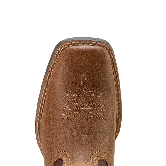 Ariat Kid`s Ruidoso Pearl and Chocolate Brown Boot