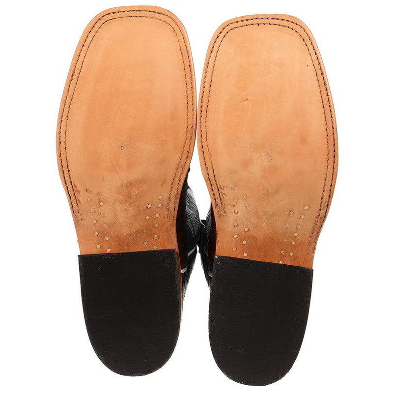 Anderson Bean Men's Kango Tobac Mad Dog Full Quill Ostrich Cowboy Boot
