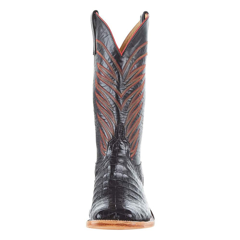 Anderson Bean Black Caiman 3in Black Glove Top