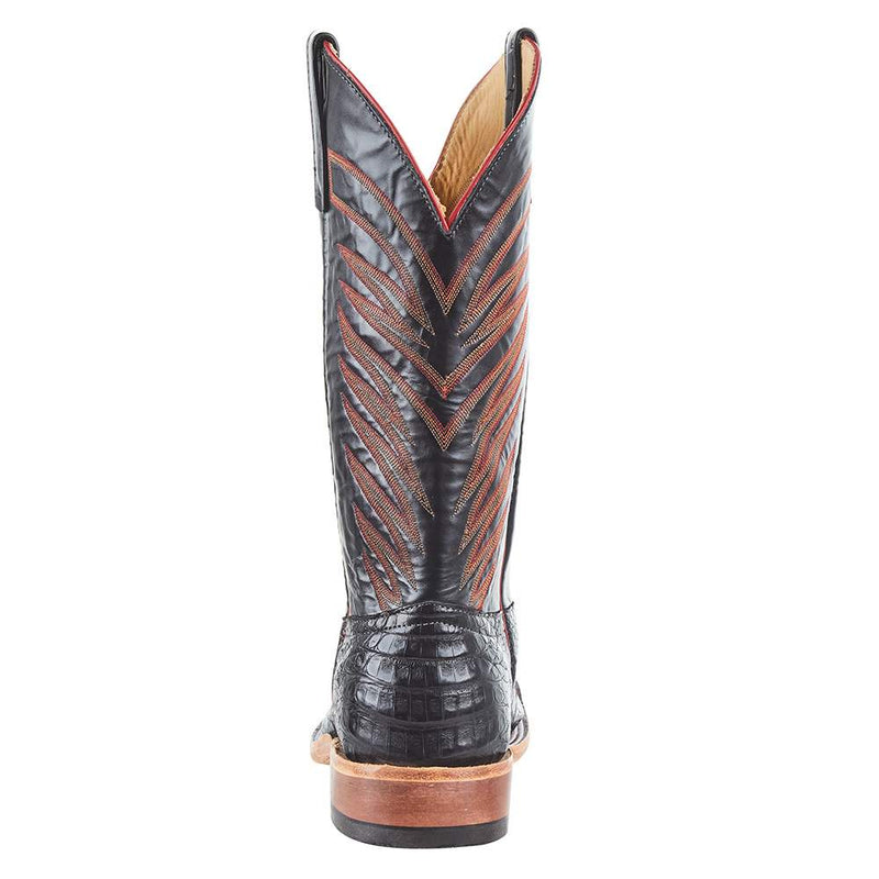 Anderson Bean Black Caiman 3in Black Glove Top