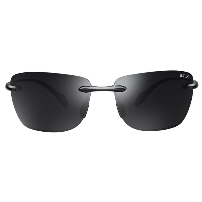 Bex Jaxyn XL Black and Grey Sunglasses