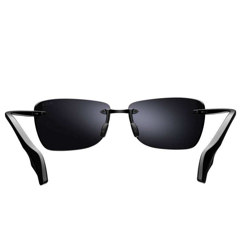 Bex Jaxyn XL Black and Grey Sunglasses