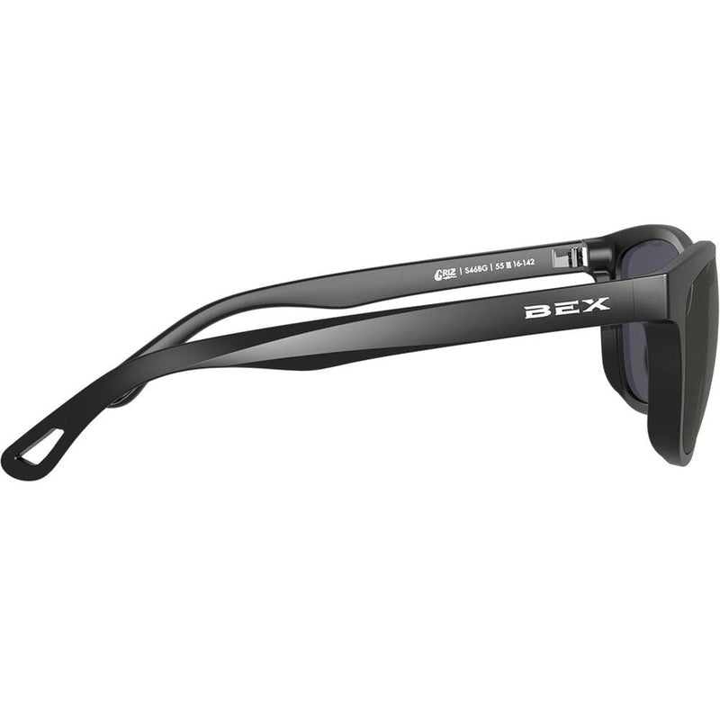 Bex Griz Black and Silver Sunglasses