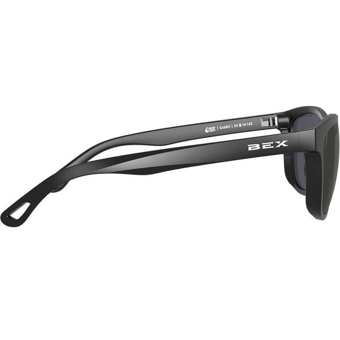 Bex Griz Black and Silver Sunglasses