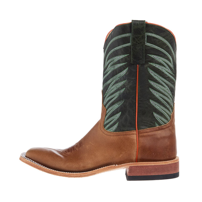 Anderson Bean Men`s Gunny Jimmy Vamp 11in Turquoise Explosion Top Boot