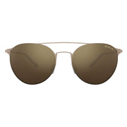 Bex Demi Gold and Brown Sunglasses