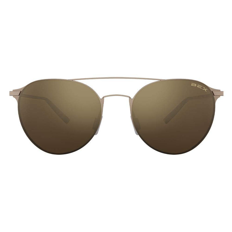 Bex Demi Gold and Brown Sunglasses