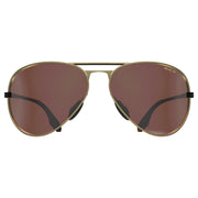 Bex Wesley X Gold and Brown Sunglasses
