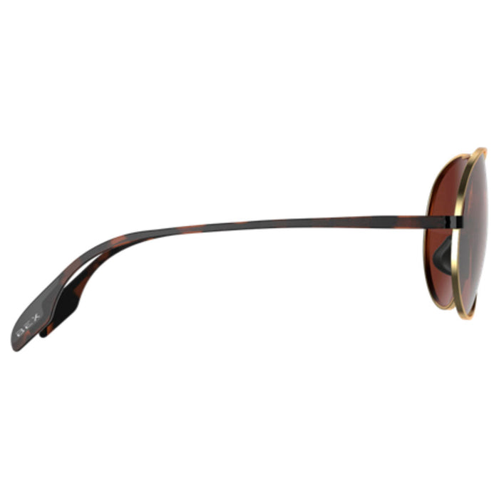Bex Wesley X Gold and Brown Sunglasses