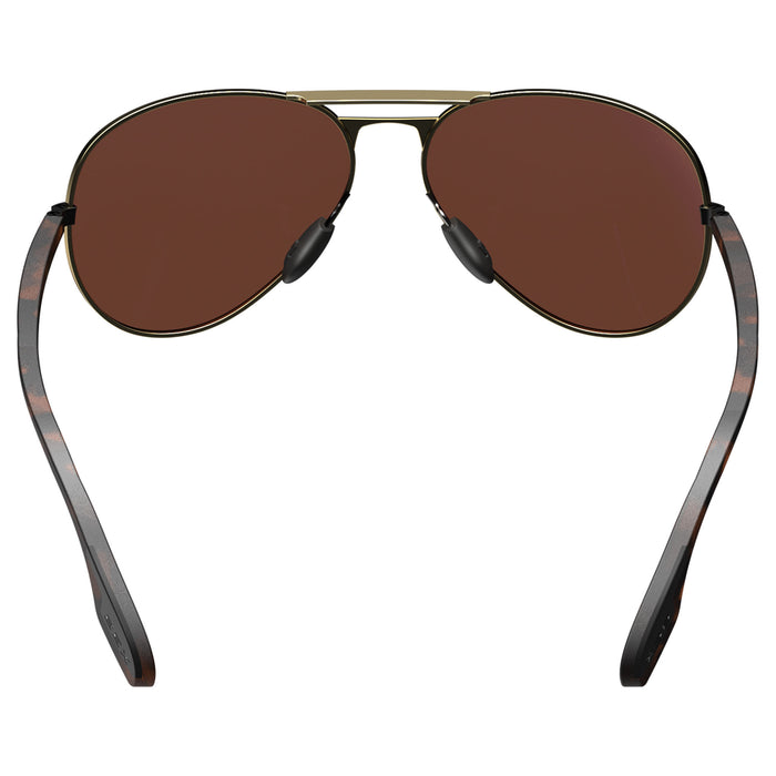 Bex Wesley X Gold and Brown Sunglasses