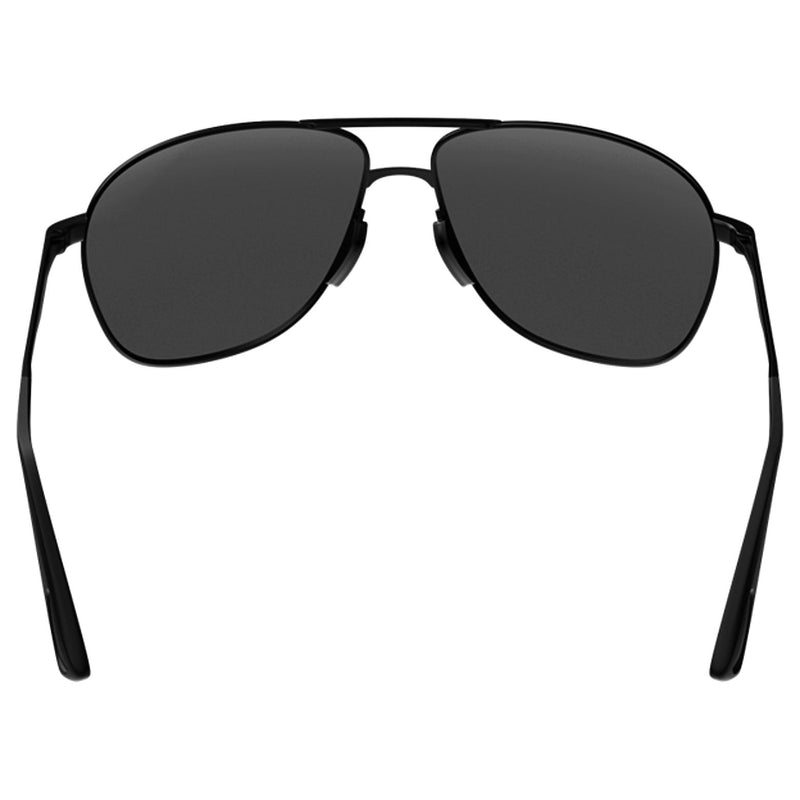 Bex Nova Matte Black and Grey Sunglasses