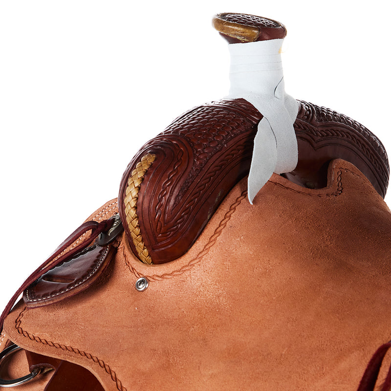 NRS 1/8 Breed Full Border Association Ranch Saddle