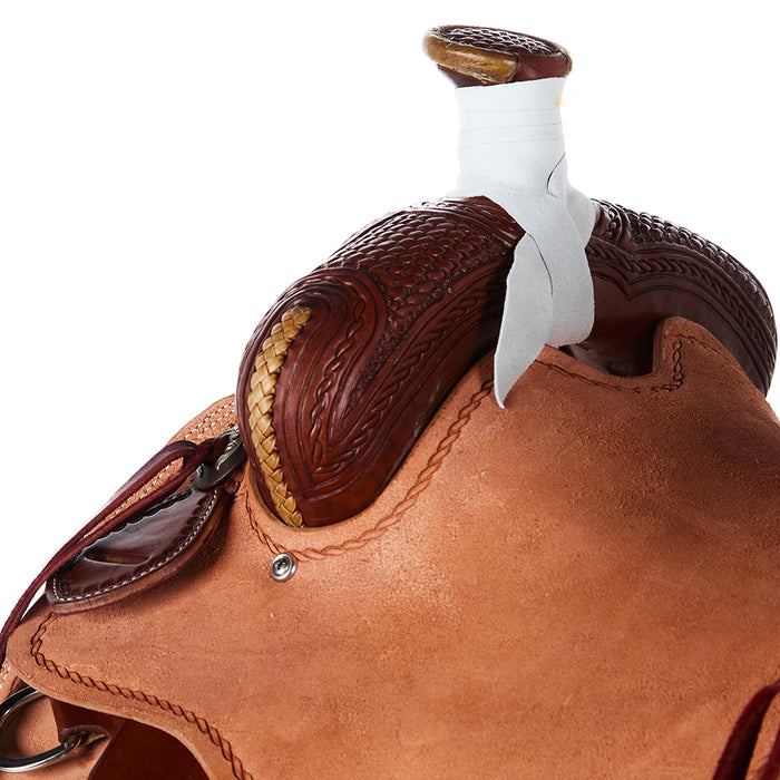 NRS 1/8 Breed Full Border Association Ranch Saddle