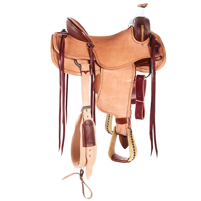 NRS 1/8 Breed Full Border Association Ranch Saddle