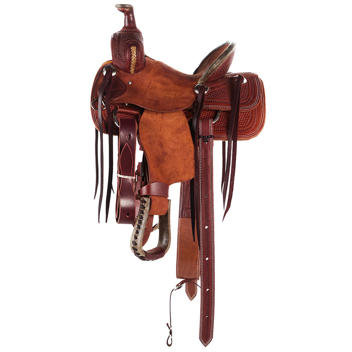 NRS 1/2 Breed Geo Stamp Kid Ranch Saddle