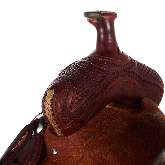 NRS 1/2 Breed Geo Stamp Kid Ranch Saddle