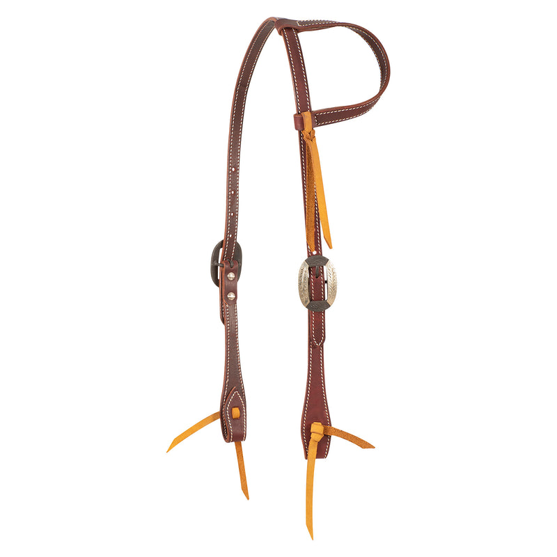 Cashel Company Stitched Latigo Cart Buckle Headstall