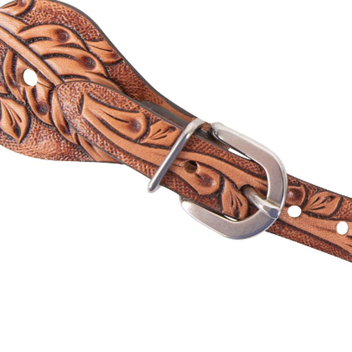 Cashel Antique Leaf Spur Straps