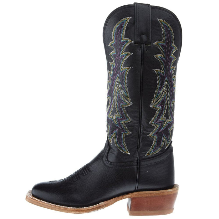 Tony Lama Women`s Estrella Black 13 In Black Top Cowgirl Boot