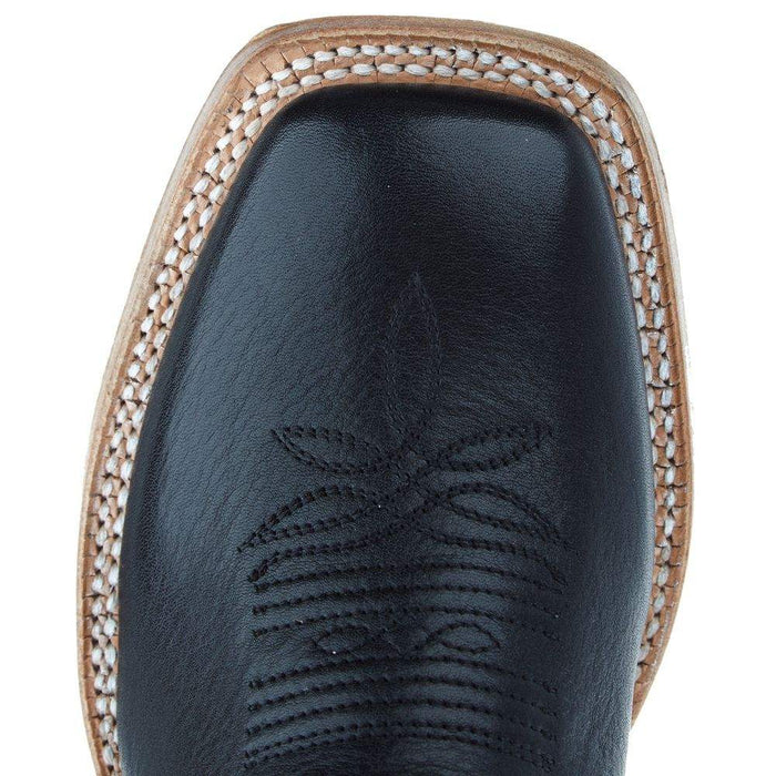 Tony Lama Women`s Estrella Black 13 In Black Top Cowgirl Boot