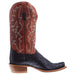 Tony Lama Men's Arena Rylen Black Full Quill Ostrich 13in Cognac Top