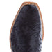 Tony Lama Men's Arena Rylen Black Full Quill Ostrich 13in Cognac Top