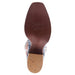 Tony Lama Men's Arena Rylen Black Full Quill Ostrich 13in Cognac Top